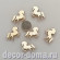 Конь-огонь, мини, 3 см, фигурки из тонкой фанеры, 6 шт.