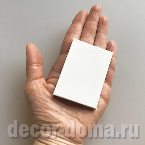 Холст на подрамнике мини, 5х7 см