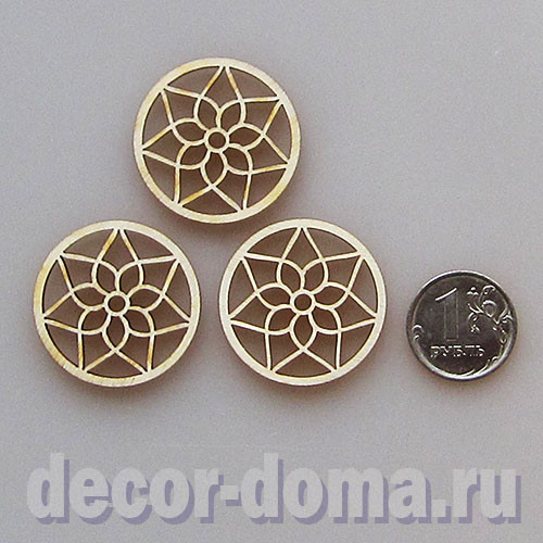 Окошки мини, витражный круг, фигурки из фанеры, 3 см, 3 шт. Окошки мини, витражный круг, фигурки из фанеры, 3 см, 3 шт.