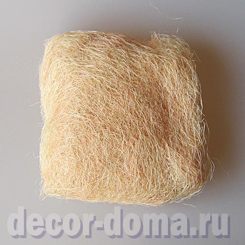 Сизаль, 100 г, цвет персиковый Сизаль, 100 г, цвет персиковый