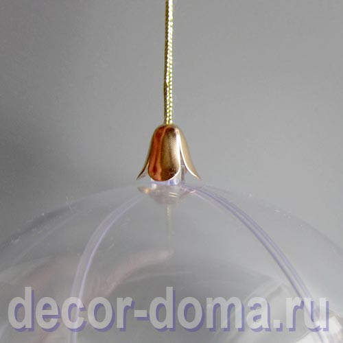 Колпачки, шапочки для бусин и шаров, 20 шт., тюльпан, цвет золотой Колпачки, шапочки для бусин и шаров, 20 шт., тюльпан, цвет золотой