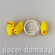 Утята микро, жёлтые, 1,5-2 см, пластик, 3 шт. Утята микро, жёлтые, 1,5-2 см, пластик, 3 шт.