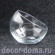 Ваза для флорариума, стекло, 12 см
