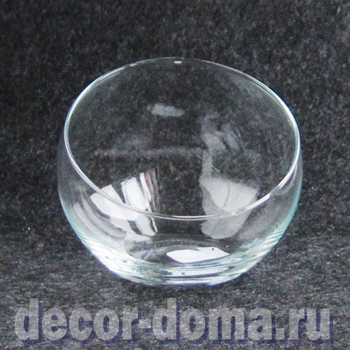 Ваза для флорариума, стекло, 12 см
