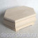 Шкатулка фигурная из дерева, массив липы