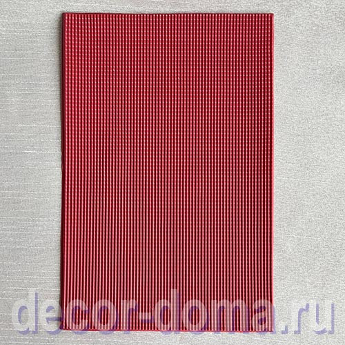 Имитация черепицы, мелкая, 20х30 см, цвет красный Имитация черепицы, мелкая, 20х30 см, цвет красный