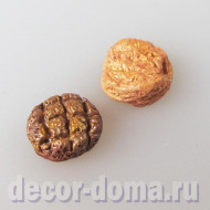 Хлеб, караваи мини, 1,5 см, 2 шт., ручная работа Хлеб, караваи мини, 1,5 см, 2 шт., ручная работа