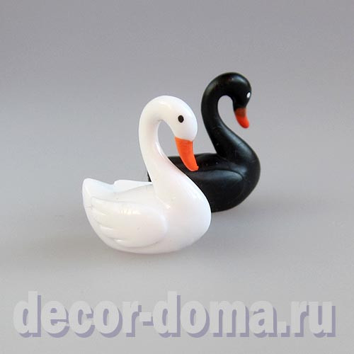 Лебеди микро, 2 см, пара Лебеди микро, 2 см, пара