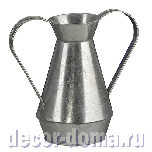 Заготовка для декора металлическая, ваза 9 х 11 х 22 см