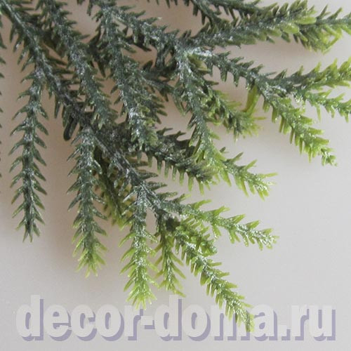 Веточки хвойные для декора, 20 см, букетик из 6 шт.
