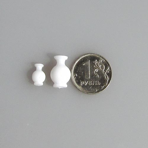 Вазочки микро, 1,1 и 1,5 см Вазочки микро, 1,1 и 1,5 см
