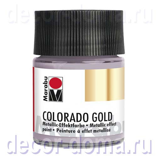Краска Marabu Colorado Gold, 50 мл, цвет 797 цинк металлик Краска Marabu Colorado Gold, 50 мл, цвет 797 цинк металлик