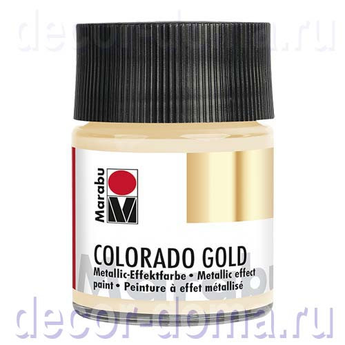Краска Marabu Colorado Gold, 50 мл, цвет 798 золото белое Краска Marabu Colorado Gold, 50 мл, цвет 798 золото белое