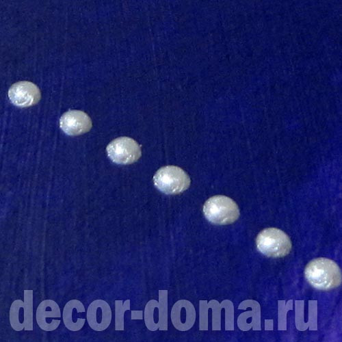 Pebeo Setacolor 3D, эффект жемчужин, цвет 201 белый перламутр, контур объемный, 20 мл