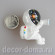 Космонавт, фигурка миниатюрная, 4,5 см