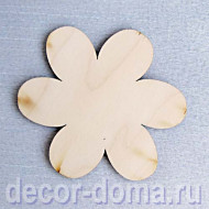 Ромашка, фигурка из фанеры, 10 см