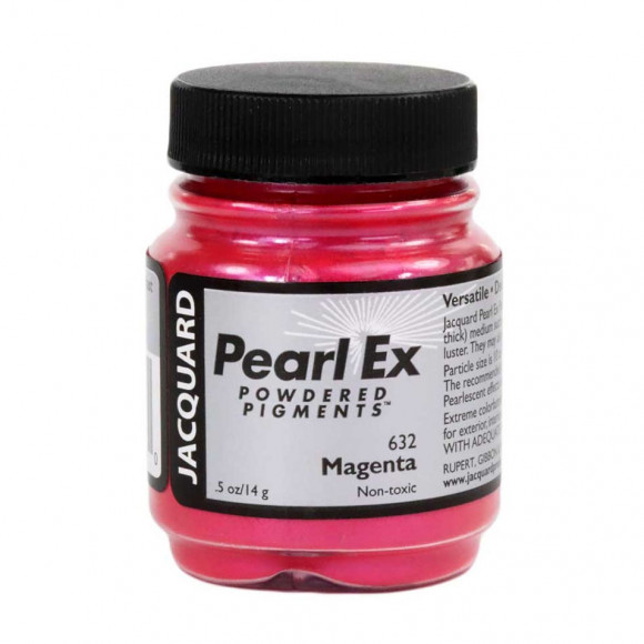 Пудра декоративная (пигмент) Pearl Ex 632, цвет маджента (пурпурный)
