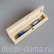 Футляр для ручки, массив липы, 18х4х3 см Футляр для ручки, массив липы, 18х4х3 см