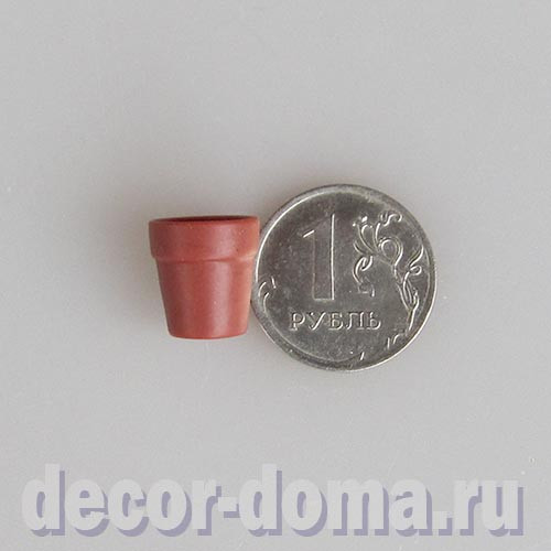 Горшок цветочный микро, 1,2 см