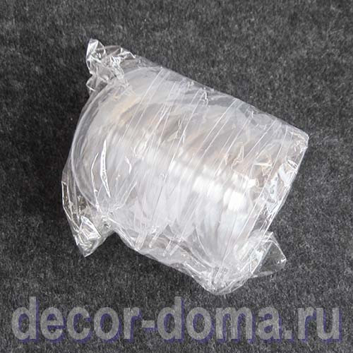 Яйцо, 10 см, из прозрачного пластика, 5 шт.