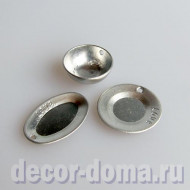 Блюда и миска мини, 3 предмета, металл, 2,5-3,5 см Блюда и миска мини, 3 предмета, металл, 2,5-3,5 см