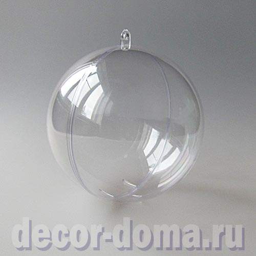 Новогодние Шары Прозрачные Пластиковые Новогодние Шары Прозрачные Пластиковые