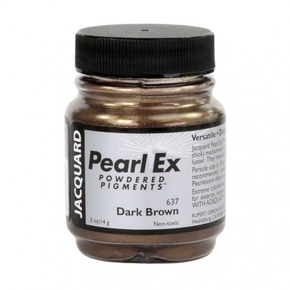 Пудра декоративная (пигмент) Pearl Ex 637, цвет коричневый темный Пудра декоративная (пигмент) Pearl Ex 637, цвет коричневый темный