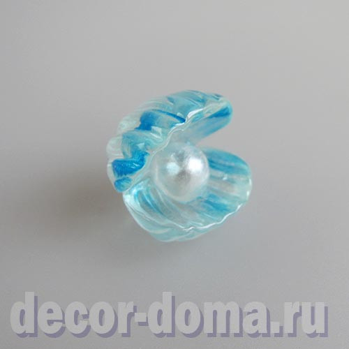 Раковина жемчужницы, 2 см, фигурка для декора Раковина жемчужницы, 2 см, фигурка для декора